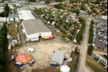vue aérienne parc des expositions - foire expo 2013 Périgueux