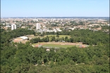Vue d'ensemble du Stade Thouars à Talence