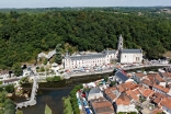 vue de l'Abbaye de Brantome