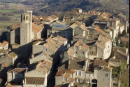 Photo aérienne - Cordes-sur-Ciel - France