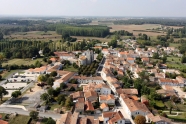 Photo aérienne - Saint-Romain-de-Benet - France