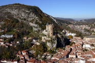 Photo aérienne - Foix - France
