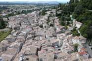 Photo aérienne - Crest - France