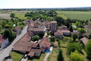 Photo aérienne - La Chapelle-Gonaguet - France