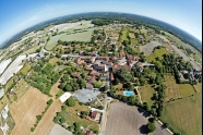 Photo aérienne - La Chapelle-Gonaguet - France