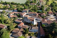 Photo aérienne - La Chapelle-Gonaguet - France