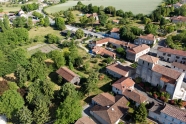 Photo aérienne - La Chapelle-Gonaguet - France