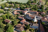 Photo aérienne - La Chapelle-Gonaguet - France