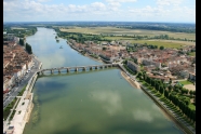 Photo aérienne - Saint-Laurent-sur-Saône - France