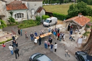 Photo aérienne - Bourdeilles - France
