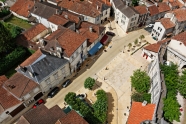 Photo aérienne - Bourdeilles - France