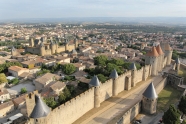 Photo aérienne - Carcassonne - France