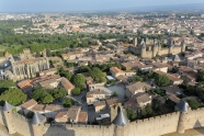 Photo aérienne - Carcassonne - France