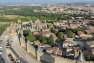 Photo aérienne - Carcassonne - France