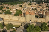 Photo aérienne - Carcassonne - France