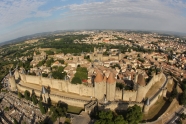 Photo aérienne - Carcassonne - France