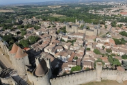 Photo aérienne - Carcassonne - France