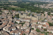 Photo aérienne - Carcassonne - France