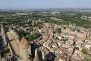 Photo aérienne - Carcassonne - France