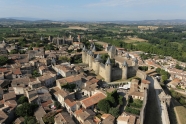 Photo aérienne - Carcassonne - France