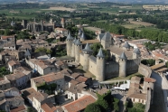 Photo aérienne - Carcassonne - France