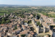Photo aérienne - Carcassonne - France