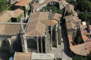 Photo aérienne - Carcassonne - France
