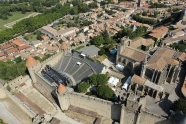 Photo aérienne - Carcassonne - France