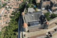 Photo aérienne - Carcassonne - France