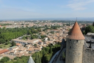 Photo aérienne - Carcassonne - France