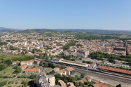 Photo aérienne - Carcassonne - France