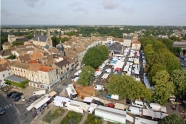 Photo aérienne - Melle - France
