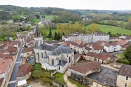 Photo aérienne - Château-l'Évêque - France