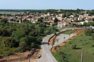 Photo aérienne - Saint-Brès - France