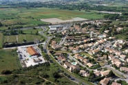 Photo aérienne - Saint-Brès - France