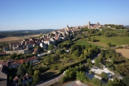 Photo aérienne - Vézelay - France