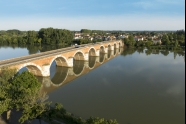 Photo aérienne - Moissac - France