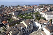 Photo aérienne - Thonon-les-Bains - France