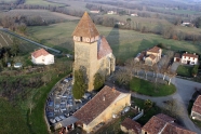 Photo aérienne - Sabazan - France